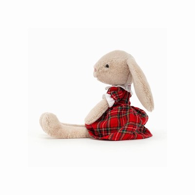 Jellycat Lottie Conejo Tartan | OCJX-98745